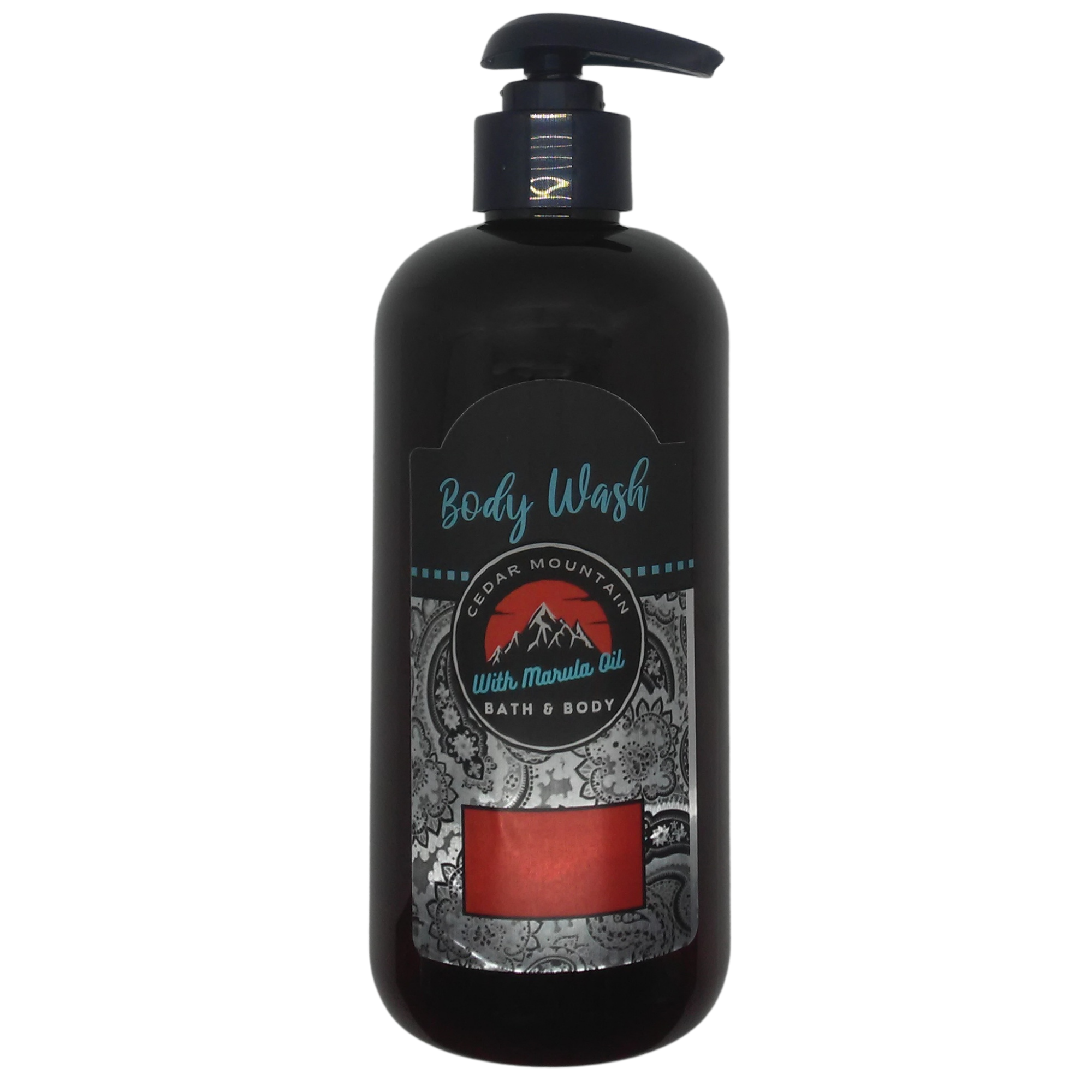 Cedar Mountain Citrus Berry Scented Body Wash With Marula Oil, 12 Oz